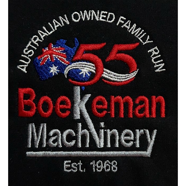 TD Apparel: Embroidery Sample 3 Colours